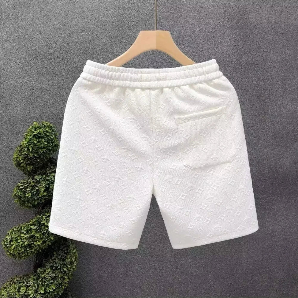 American Gym Shorts High Quality Men's Shorts Summer 3D Graphics Sports Short Pants High Street Men's Clothing Streetwear 2024