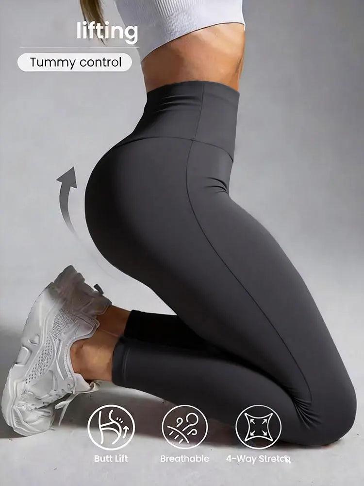 Yoga Leggings Womens Fitness pants Running Cycling Bottoms Breathable Sweatpants High Waist Summer Workout Gym Jogging Clothing