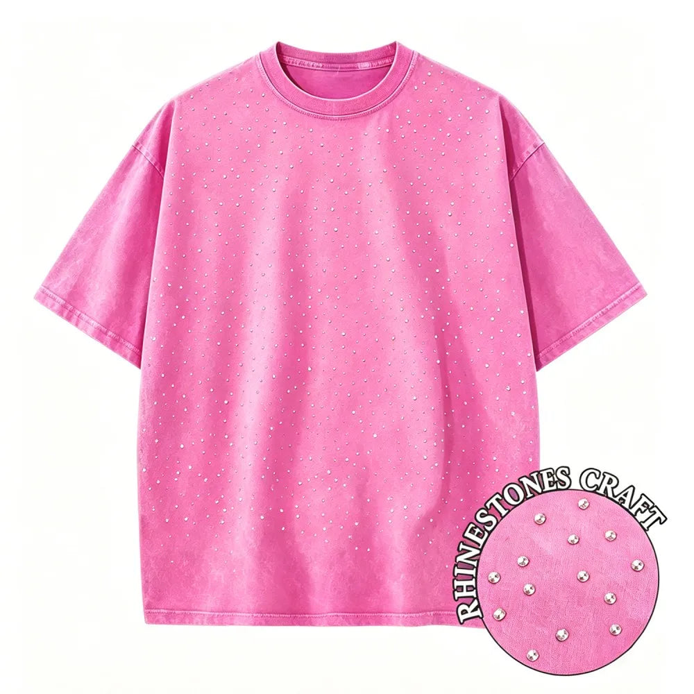 Summer Cotton Washed T-shirt for Women Men Loose O-Neck Oversized Tee Korean Y2k Female Clothes Casual Vintage Short Sleeve Tops