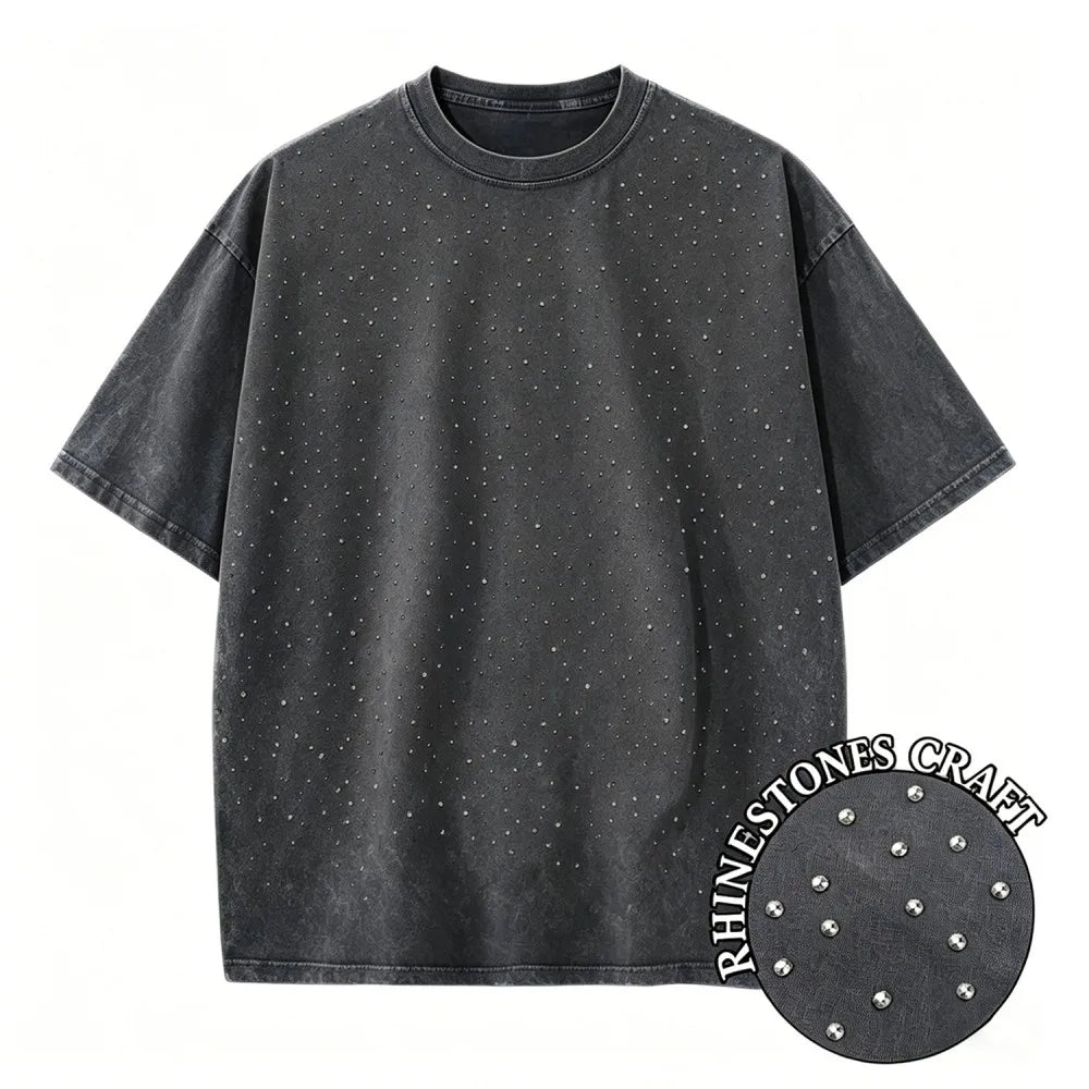 Summer Cotton Washed T-shirt for Women Men Loose O-Neck Oversized Tee Korean Y2k Female Clothes Casual Vintage Short Sleeve Tops