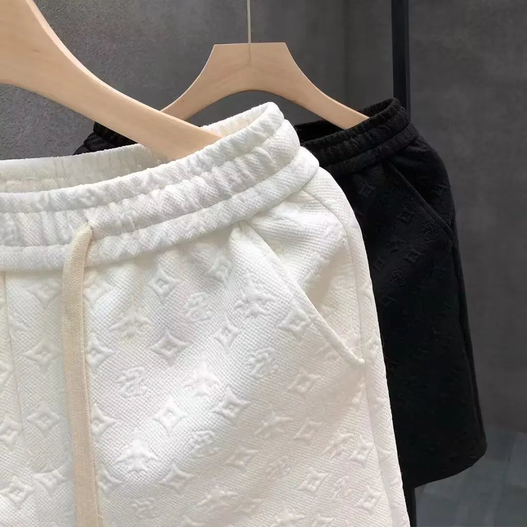 American Gym Shorts High Quality Men's Shorts Summer 3D Graphics Sports Short Pants High Street Men's Clothing Streetwear 2024