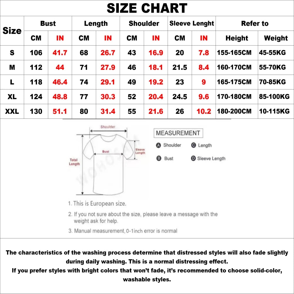 Hot Anime Kaiju No 8 Cool Graphic Tshirt Men Oversized Cotton T-shirts Vintage Washed T Shirt Harajuku Male Manga Casual Tops