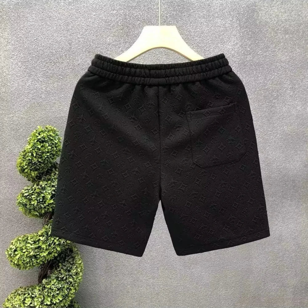 American Gym Shorts High Quality Men's Shorts Summer 3D Graphics Sports Short Pants High Street Men's Clothing Streetwear 2024
