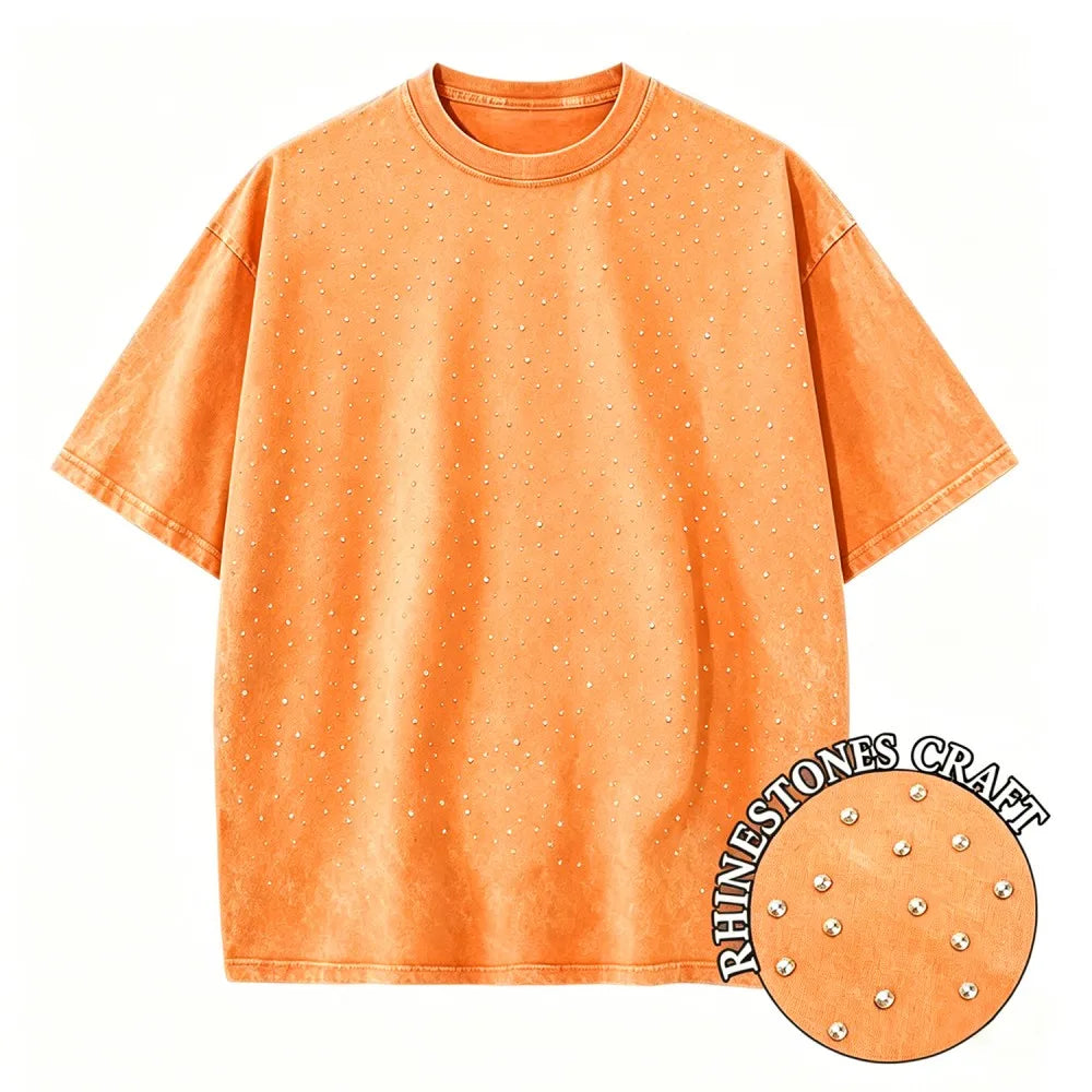 Summer Cotton Washed T-shirt for Women Men Loose O-Neck Oversized Tee Korean Y2k Female Clothes Casual Vintage Short Sleeve Tops