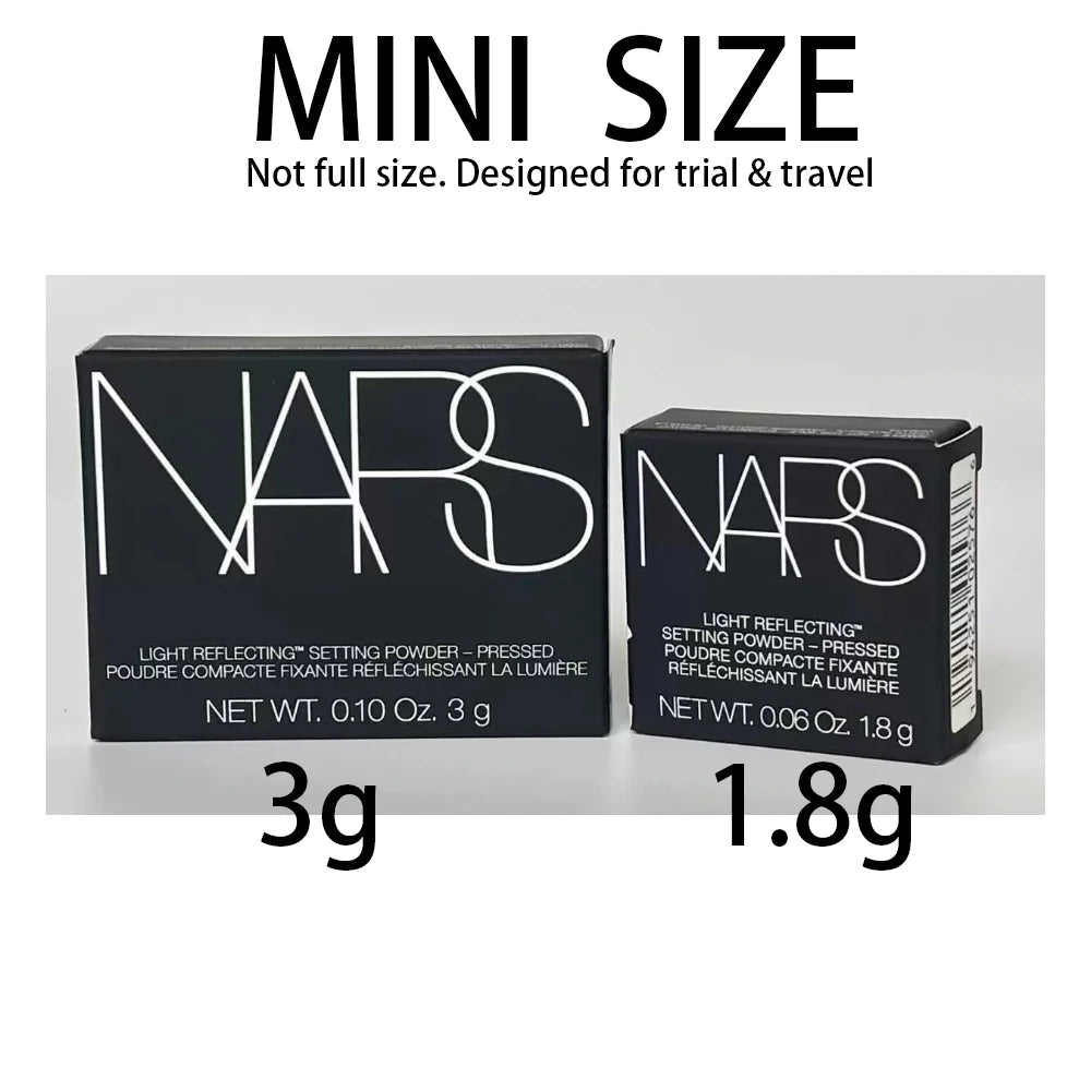 NARS Light Reflecting Pressed Setting Powder Crystal Long Lasting Oil Control Soft Focus Pore Minimizing No Flashback Makeup Set