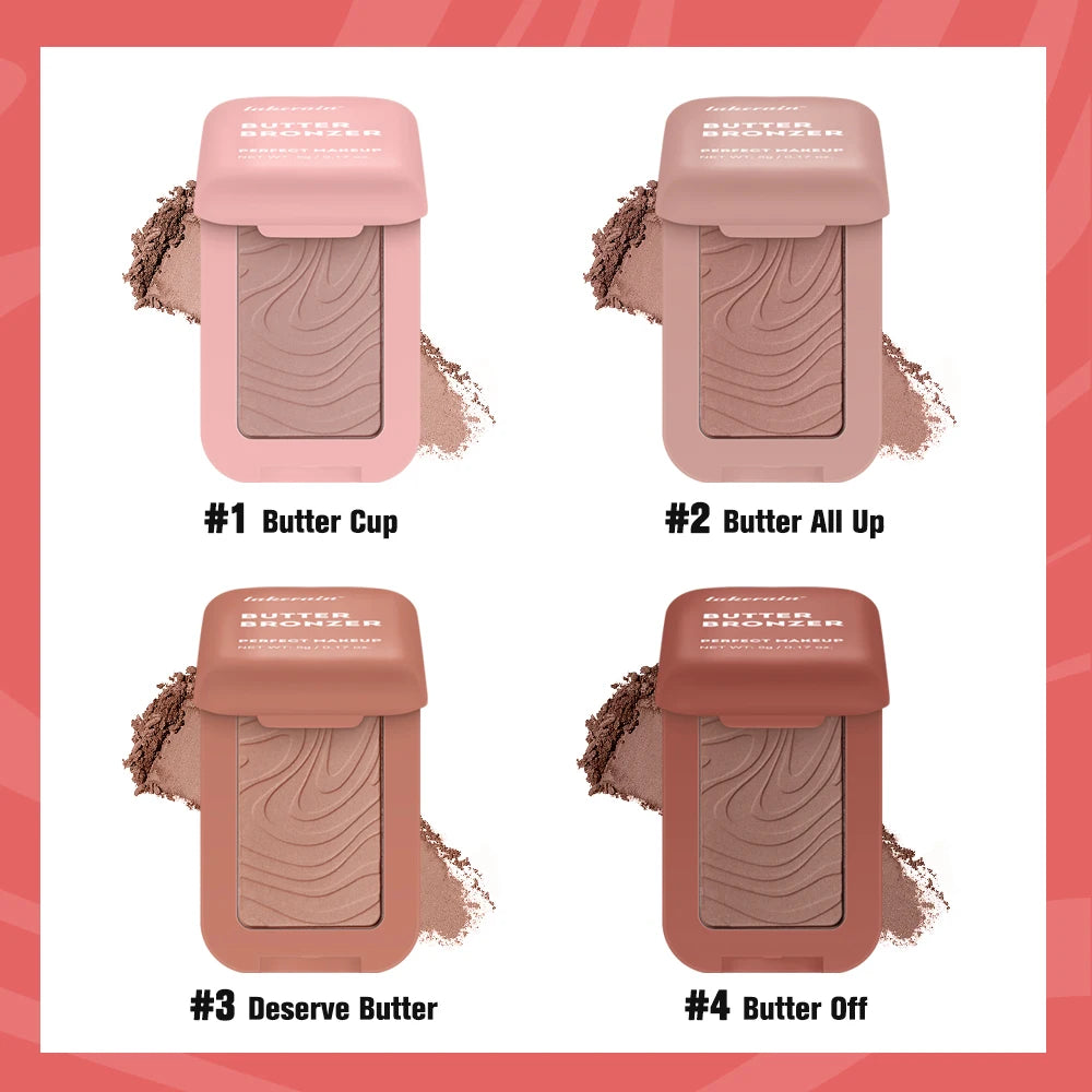 Bronzer Blush Highlights Palette&Brush Makeup Contour Sticks Cosmetics Contouring for Face Shading Palette Powder