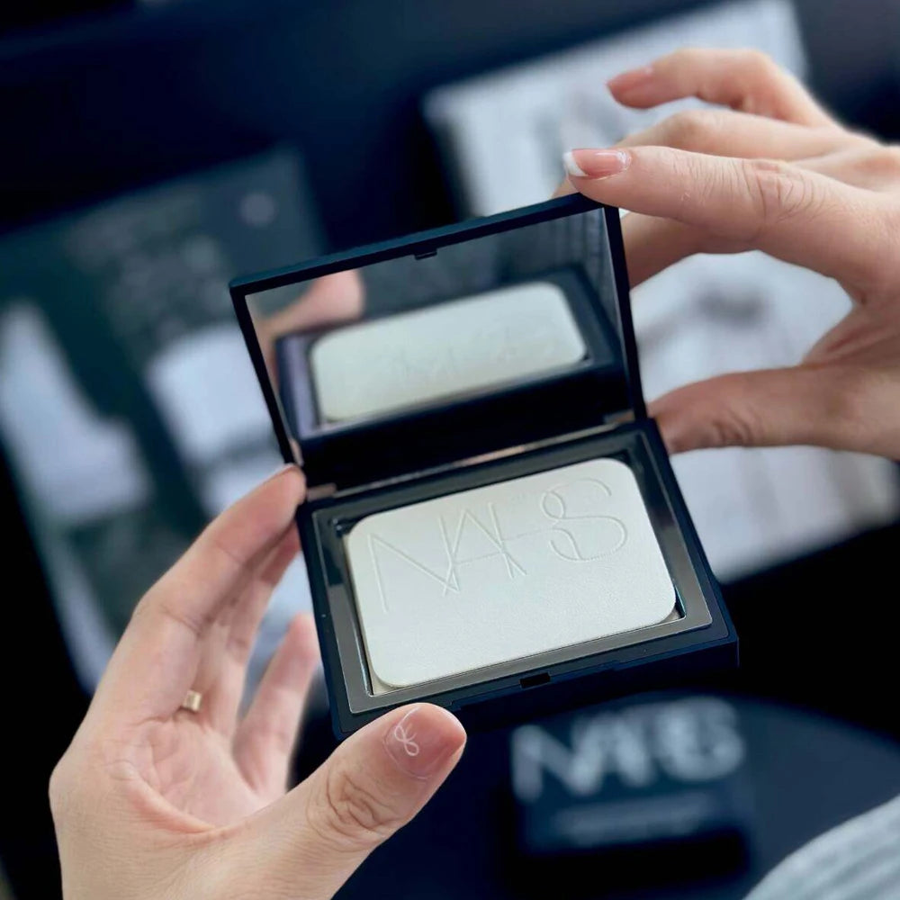 NARS Light Reflecting Pressed Setting Powder Crystal Long Lasting Oil Control Soft Focus Pore Minimizing No Flashback Makeup Set