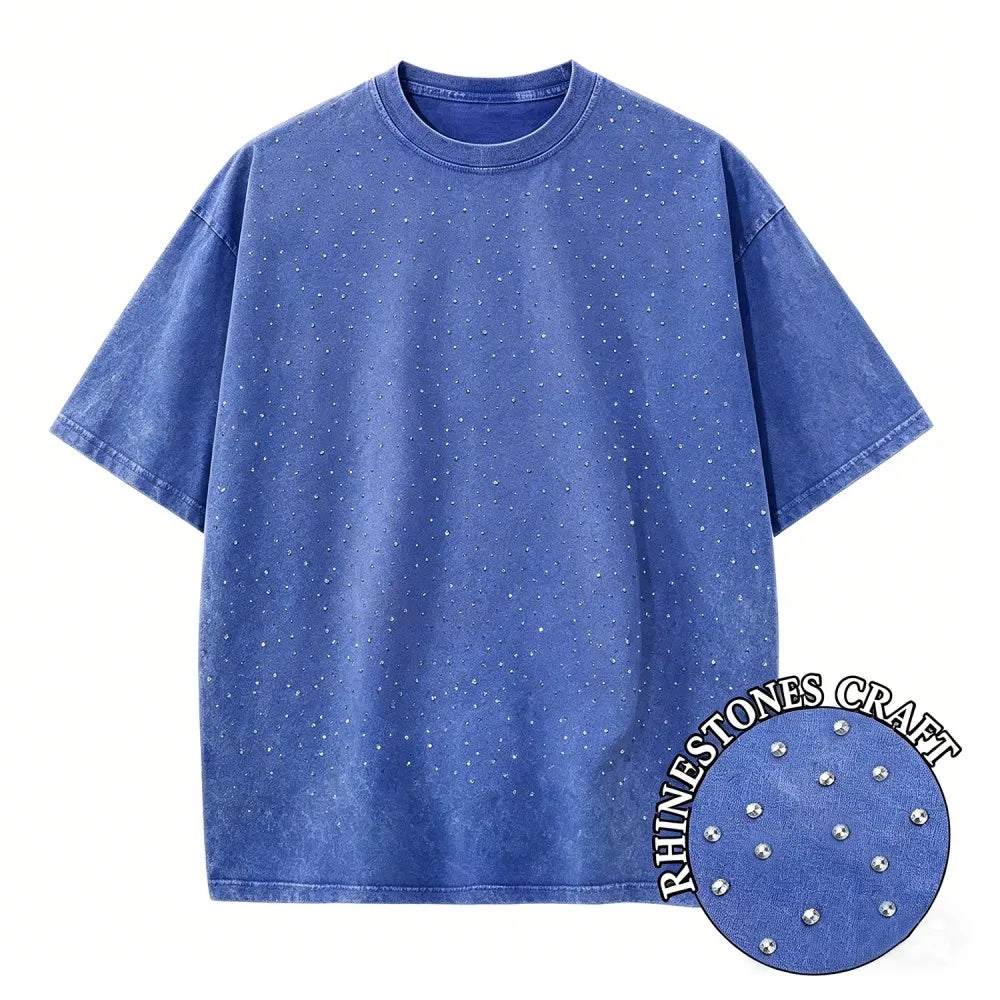 Summer Cotton Washed T-shirt for Women Men Loose O-Neck Oversized Tee Korean Y2k Female Clothes Casual Vintage Short Sleeve Tops