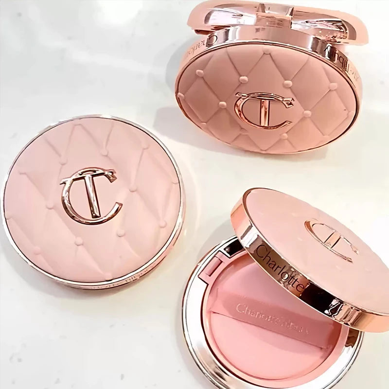 Charlotte Tilbury CT Base Makeup Cushion By The Pillow Long-lasting Concealer Smooth Snug Light and Hydrating Foundation Cushion