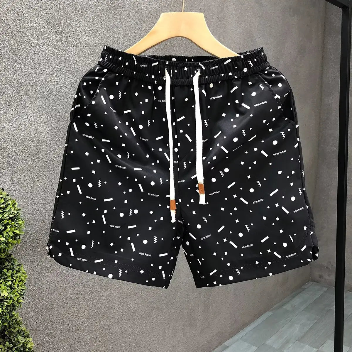 American Gym Shorts High Quality Men's Shorts Summer 3D Graphics Sports Short Pants High Street Men's Clothing Streetwear 2024